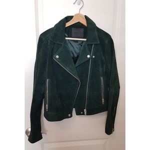 BLANK NYC SUEDE LEATHER JACKET